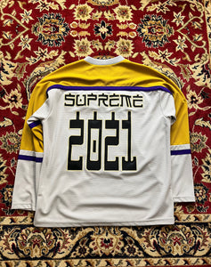 Supreme Demon Hockey Jersey (Grey) – Fineprint & Company
