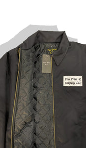 Fine Print & Company Black Work Jacket (Noah)