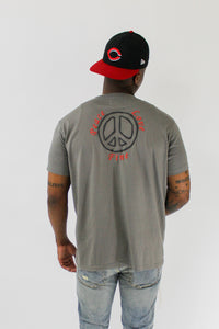 Fine Print & Company Peace, Love, Fine tee