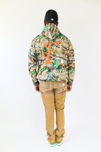 Fine Print & Company Twig Print Hoodie