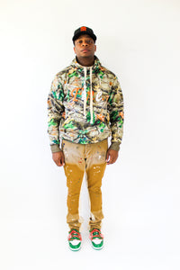 Fine Print & Company Twig Print Hoodie