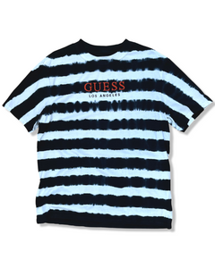 Guess Tie Dye Shirt Black White