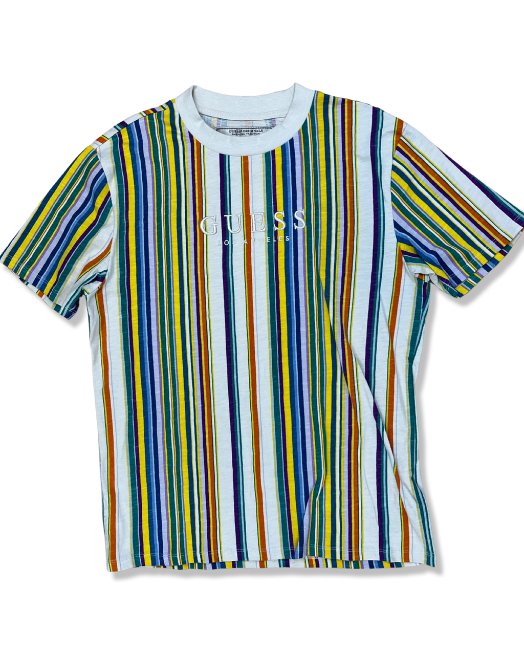 guess riviera striped tee